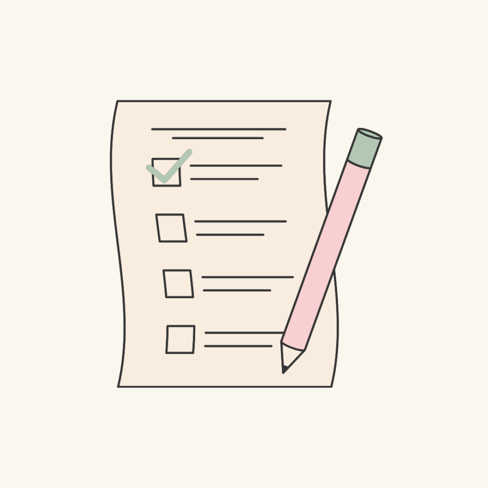 Checklist programación